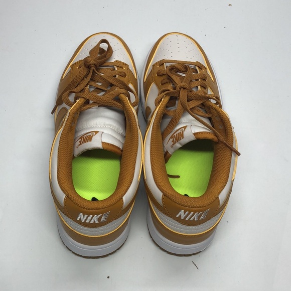 Women’s Nike Dunk Low Gold/White DN1431-001 NWOB - Picture 5 of 5